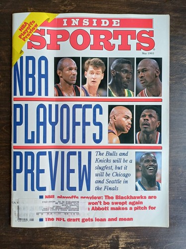 Inside Sports Magazine May 1993 NBA Preview - Jim Abbott - 623 - Picture 1 of 2