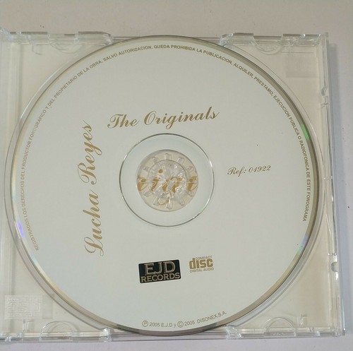 Lucha Reyes The Originals The Unforgettable of Mexican Song EJD RECORDS CD #1277 - Imagen 4 de 4