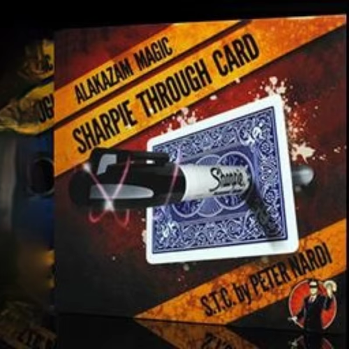 Sharpie through Card (Gimmick) STC - Card Magic Trick Accessories Mentalism Clos - Picture 12 of 12