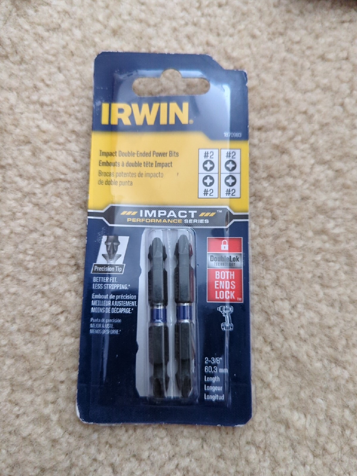 Irwin Impact Performance Series Double Ended PH2 / PH2 1870983