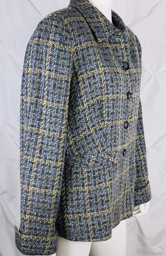 Avenue Women's Blazer Size 14/16 Collar Jacket Lined Cuffed Sleeves - Picture 6 of 10