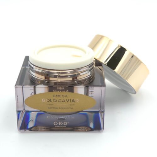 CKD Omega Gold Caviar Imperial Firming Cream 50ml Elasticity Radiance K-Beauty - Picture 6 of 10