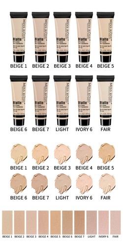 Cosmetic Foundation Full Coverage Liquid Base Brighten Long Lasting Cream Primer - Picture 3 of 18