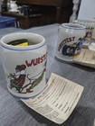 Wurstfest Mug Lot Of 7 With Certificates Vintage  1991-1999 — photo 10