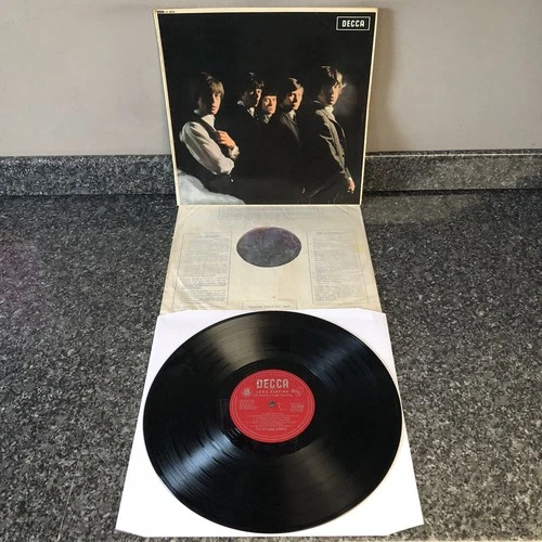 LP VINYL ROLLING STONES SELF TITLED ALBUM LK 4605 1964 UK 1ST MONO PRESS EX/EX+