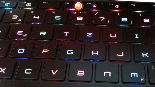 Keyboard US RGB Color Backlit for MSI GS65 Stealth 8RE GS65 Stealth 8RF - Afbeelding 2 van 3