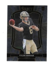 TYLER SHOUGH 2025 PANINI SELECT ROOKIE RC #141 $25.00 NEW ORLEANS SAINTS