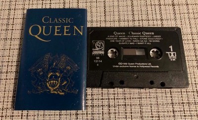 QUEEN «CLASSIC QUEEN» BLACK CASSETTE (1992, Canada) BOHEMIAN RHAPSODY TESTED