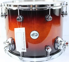 *NO LEGS* DW Design Frequent Flyer 14 x 11" Floor Tom Drum - Tbco Burst. #R5218