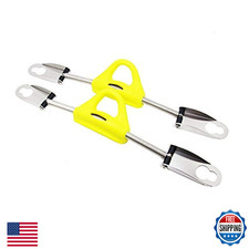 Scuba Choice Diving Spring Yellow Fin Strap Stainless Steel Integrated Buckle