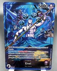 Enel Alternate Art Leader OP15-058 Adventure on Kami's Island