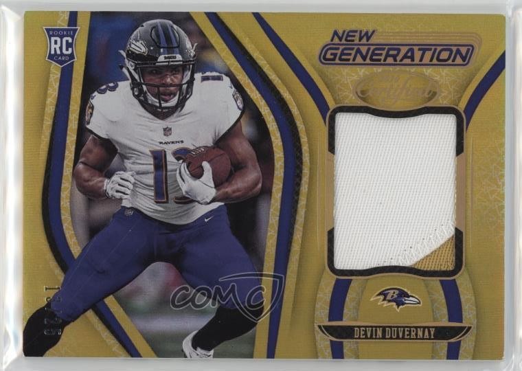 Devin Duvernay Panini Certified New Generation Jerseys #33 Mirror Gold