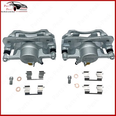 Front Brake Calipers with Bracket For Honda Acura El 1997-2000 All Trim Levels