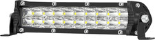7 in Slim LED Light Bar 60W Work Fog Light Truck ATV Golf Cart 12V-60V