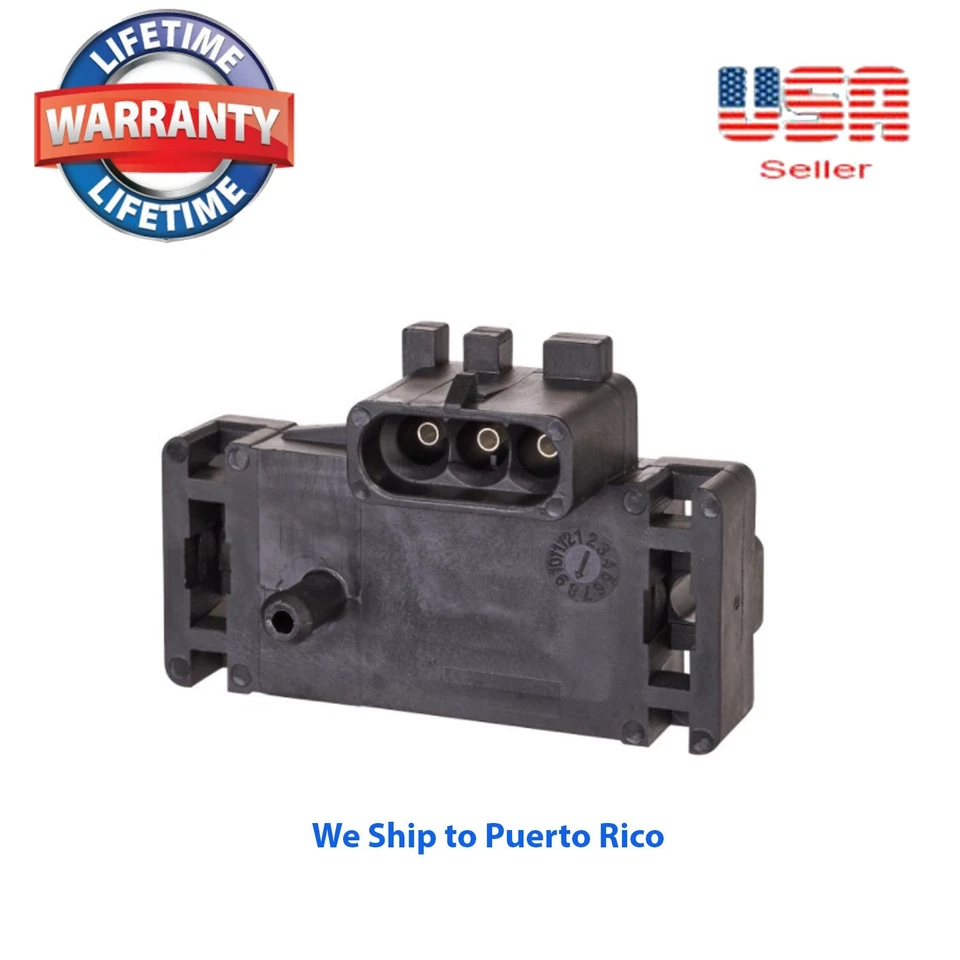 PARA GM MAP SENSOR TURBO BOOST CON ENCHUFE Y CABLES 12247571 16009886 16040609 Foto 2 de 4