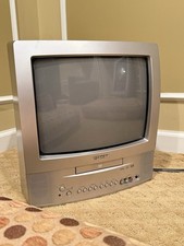 Toshiba MD13Q42 13" Retro CRT TV with DVD Player, Gaming TV Tested Working