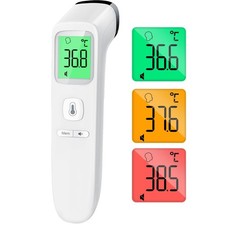 Thermomètre Frontal Bébé Enfant Adulte Infrarouge Médical Fièvre LCD Précis NEUF