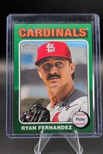 2024 Topps Heritage High Number - SP Ryan Fernandez #702 Green Border (RC)