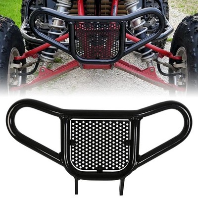 ECOTRIC Front Bumper Brush Guard Compatible with 1999-2014 Honda TRX 450R/ TR...
