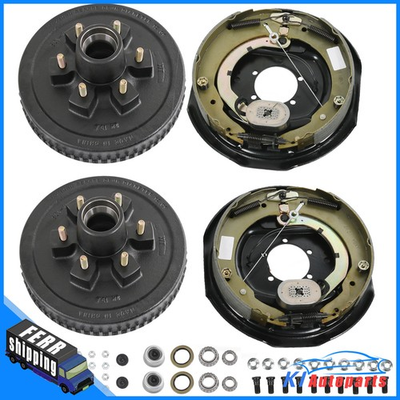 #ad #ad 5200lbs 6 on 5.5quot; Bolt Circle Drum Kits amp; 12quot; X 2quot; Self Adjusting Electric Brake $229.99