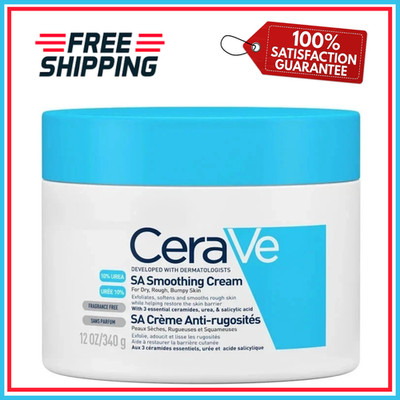 Cerave SA Glättungscreme für raue, trockene und holprige Haut 340g