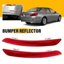 Rear Passenger Driver Side Bumper Reflector For 2010-2013 BMW 528i 535i 535i EJ