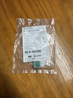 BAUMER ELECTRIC IFFM 20P17A3/S35L / IFFM20P17A3S35L New In Sealed Package