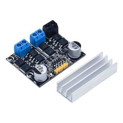 Wide Voltages 3V to 18V Double Channel Motor Driver Module 10A PWM Control