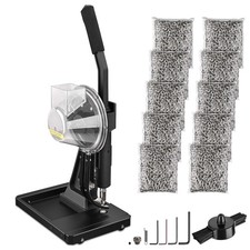Yescom Grommet Tool Kit 10000pcs 3/8" Leather Hole Punch Eyelet Press Machine