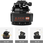 Pan Tilt Camera Mount, Motorized Tripod Head with Remote Control and Mobile Phon 744110803679