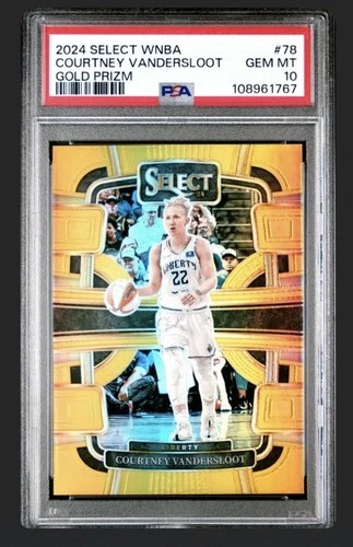 Courtney Vandersloot 2024 Panini Prizm Courtney Vandersloot #78 Gold