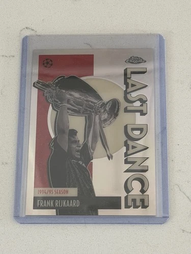 2025-26 Topps Chrome UEFA LAST DANCE REFRACTOR LD-4 Frank Rijkaard, AFC Ajax