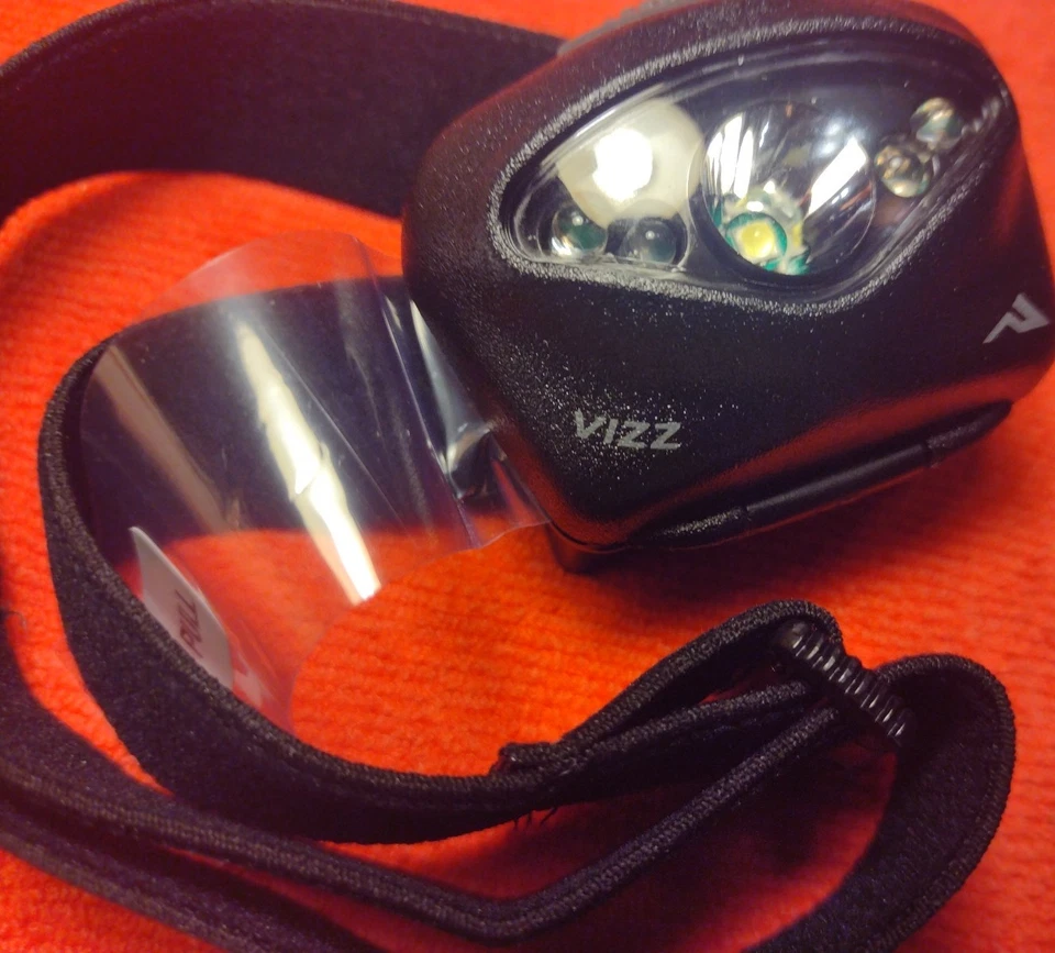 Princeton Tec Vizz Negro Tactical Medic 5 LED Faro SPOT FLOOD ROJO NV EE. UU. Nuevo Foto 3 de 4