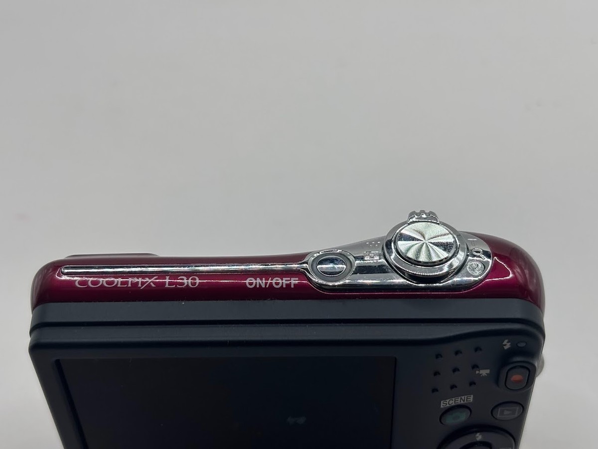 Nikon COOLPIX L30 20.1MP Digital Camera - Red for sale online | eBay