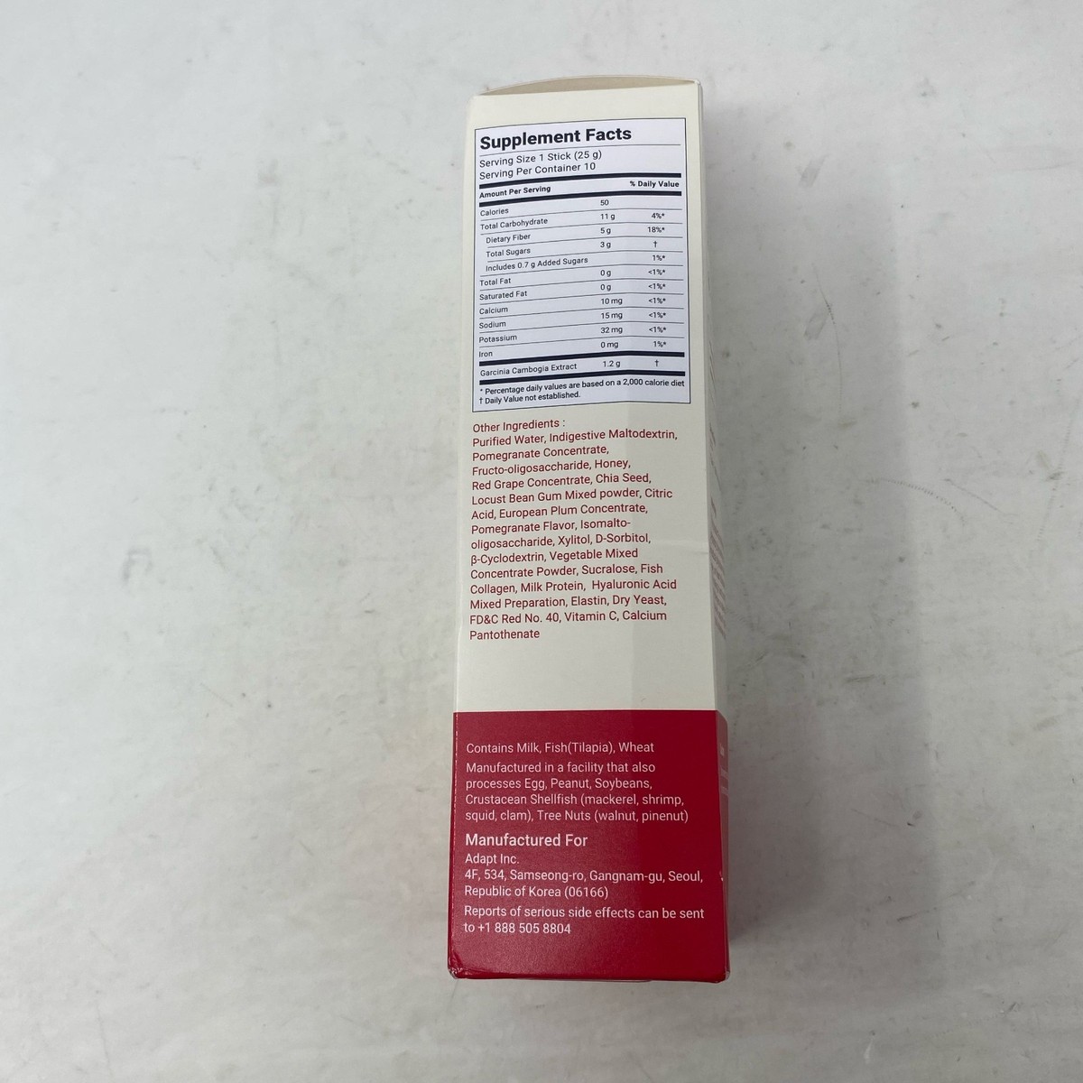 FOODOLOGY Coleology Cutting Jelly Pomegranate 10 Sticks (25g) | eBay