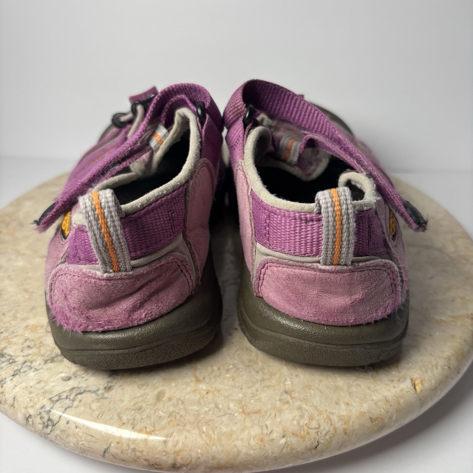 Sandali Keen Big Kids Newport taglia 2 viola scarpe da trekking all'aperto acqua