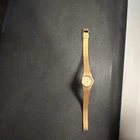 Seiko Quartz Women’s Vintage 1980s Gold-Tone Analog Bracelet Dress Watch