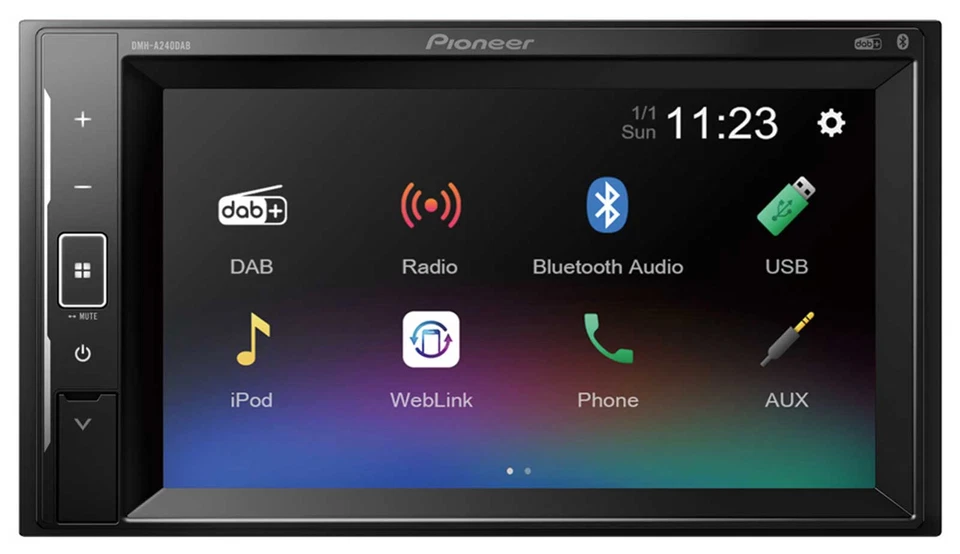 Pioneer DAB MP3 2DIN Bluetooth USB Autoradio für Dodge Durango Jeep Grand Cherok - Bild 2 von 4