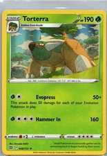 #008/172 Torterra SWSH09: Brilliant Stars Holo Rare Holo