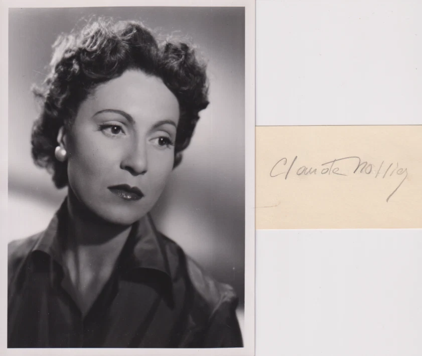 Claude NOLLIER PHOTOGRAPHIE ORIGINALE 18*13 avec AUTOGRAPHE-LE FRUIT DEFENDU - Photo 1/1