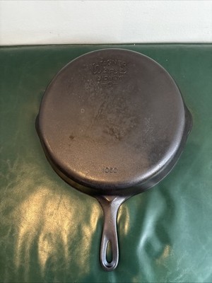Wagner Ware Sidney O 1060 #10 Cast Iron Skillet 11.5'' Does Not Sit Flat VGUC