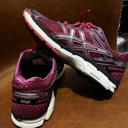 Asics GT-2000 Wide Raspberry Purple Silver Size Us 8- Rare VGC - Bild 4 von 7