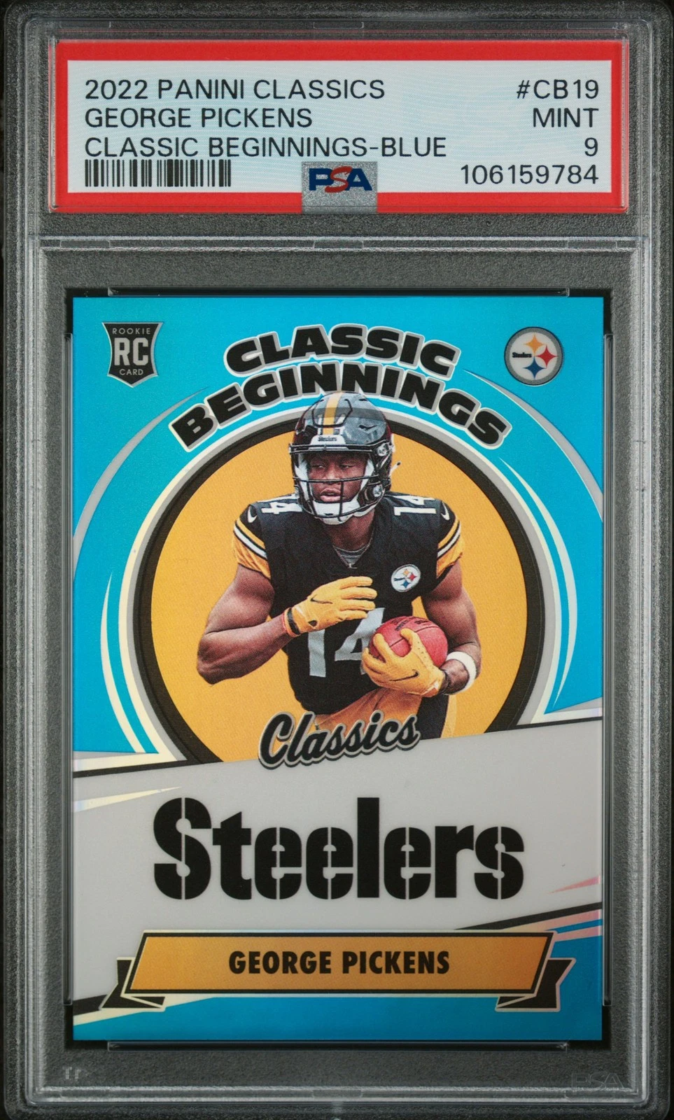 George Pickens Panini Classics Classic Beginnings #CB19 Blue
