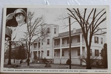 Arkansas AR Little Rock Arsenal Building General Douglas MacArthur Postcard Old