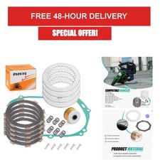 Heavy Duty Clutch Kit Kawasaki KLX110 Suzuki DR-Z110 Gasket Springs