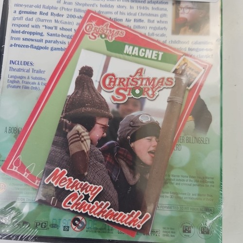 A Christmas Story DVD 1983 Holiday Collection Exclusive Magnet Included Sealed - Bild 4 von 7