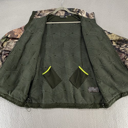 Under Armour Camo Jacket Mens 2XL ColdGear Infrared Scent Control Softshell Rut - Picture 11 of 16