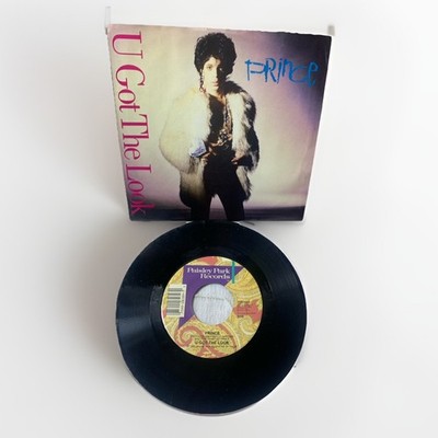 PRINCE U Got The Look/Housequake 45 RPM Paisley Park Records 1987 Excellent