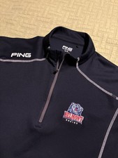 PING 1/4 ZIP LIGHTWEIGHT POLY 1/4 ZIP GOLF PULLOVER--L--BELMONT--SUPER QUALITY