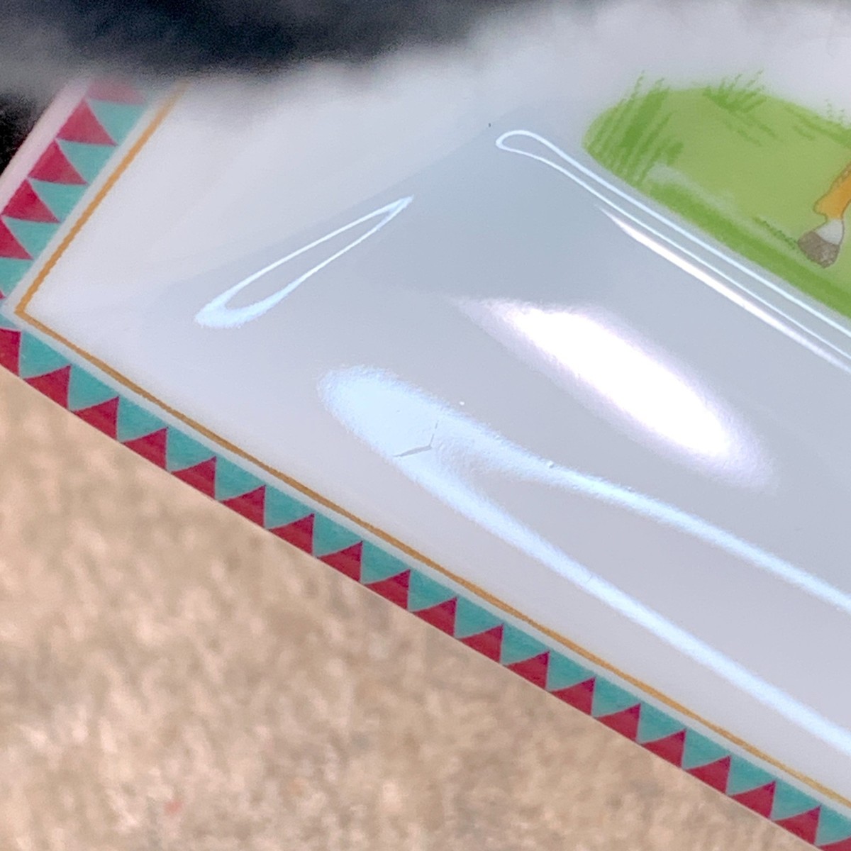 Hermes Paris Mini Ashtray Set of 4 Horse Motif Porcelain Change